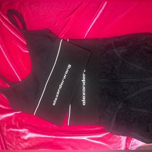 Alexander wang short set